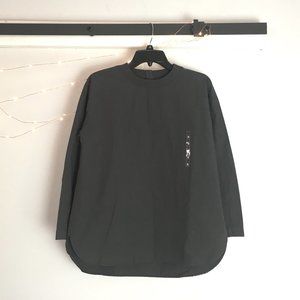 MUJI Crew Neck Blouse Xinjiang Cotton
